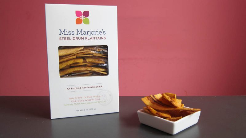Miss Marjorie’s – Plantain chips with a serious crunch
