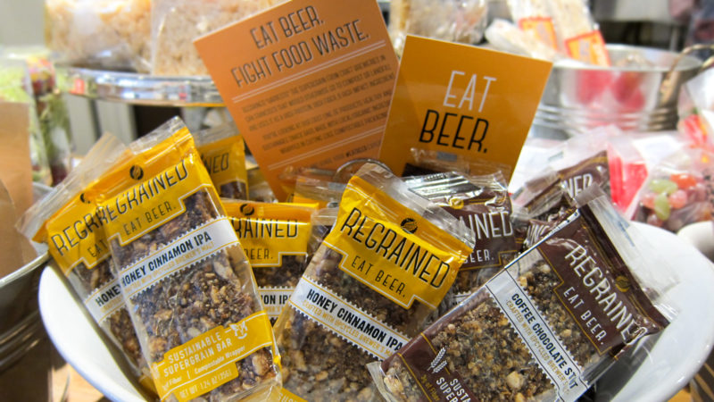 Want to eat beer? Try Regrained’s Granola Bars